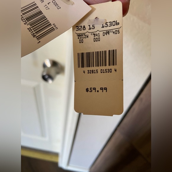 NWT Rare Vintage Boundary Waters Woman’s White 90’s style drawstring Jacket Lrg - Picture 13 of 13